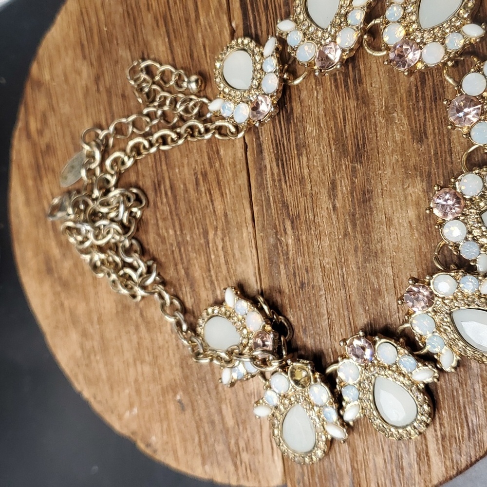 N3515 vintage teardrop‎ necklace fancy - Picture 3 of 3